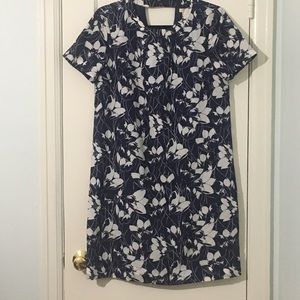 Navy Blue Shift Dress